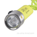 Unter Wassertaucher professioneller LED -Taschenlampe Taschenlampe